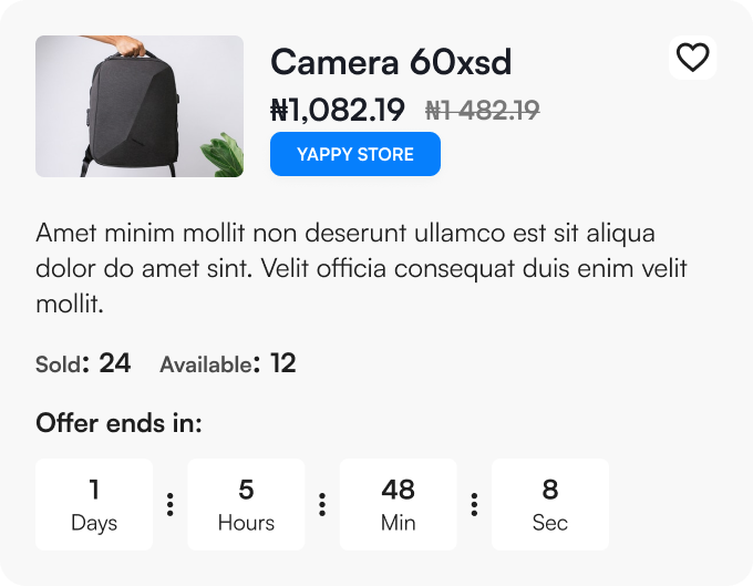 ecommerce product image